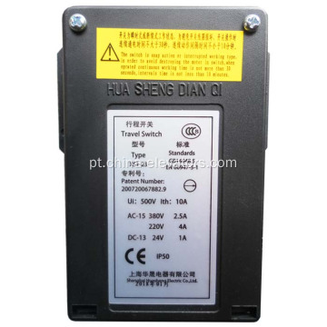 Interruptor de deslocamento XS1-23 para regulador de velocidade do elevador MRL